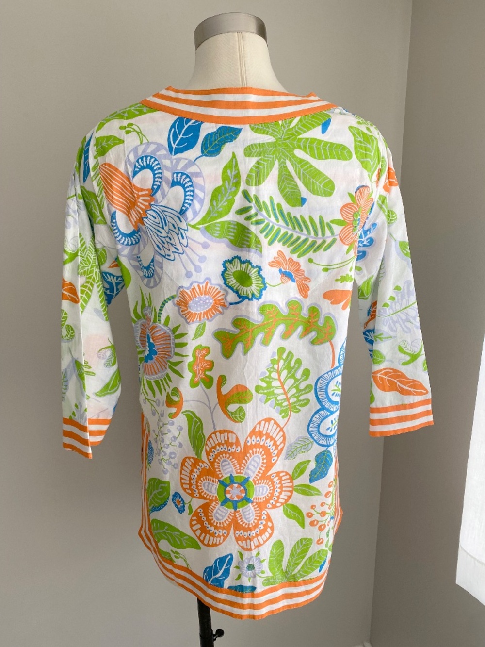 Gretchen Scott 100% Cotton Tunic Top - Size M - Picture 2 of 7